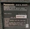 Panasonic SB-AK78 3-Way Hi-Fi Speakers with Super Woofer, 200W Power, Tri-Wiring, Serial HX01C67154 - 3