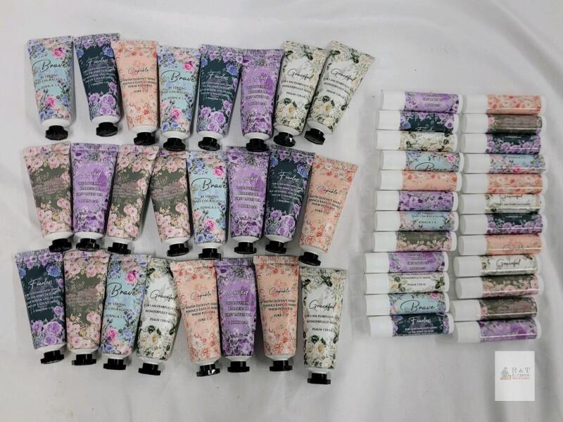 New - 24 Personal Hand Lotion & 24 Personal Lip Balm