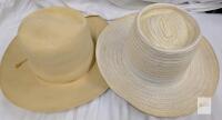 Cowboy Hats, Borkowski&rsquo;s Williams Lake BC, Beige & Natural, Leather Band, Shower Repellent