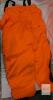 High-Visibility Orange Insulated Bib Overalls, 5 Pockets, Side Zip Legs, Snap Closure - 2