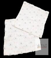 2 New Fuzzy Bunny Throw Pillow Covers, 3D Fuzzy Rabbit Faces, Zippered Enclosure, 18.75" &times; 18.75"