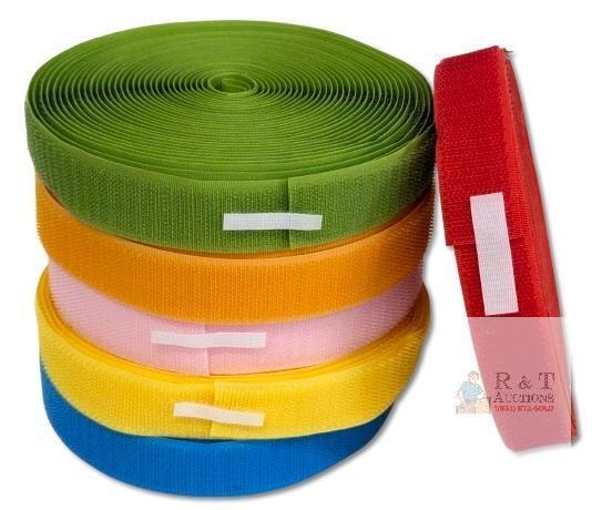 New 26.25 Feet Carpet Marker Strips Set, 6 Rolls Nylon Carpet Strips Spots Hook Tape for Classroom Floor Decoration Teacher Education Social Distance, Multicolored