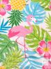 New Size 3XL Women's Pajama Sets V-Neck Short Sleeve Top and Capri Pants with Pockets Sleepwear Set Two Piece PJS - 3