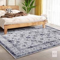 New Zentavio Area Rugs 6x9 Washable Non-Slip Kid & Pet Friendly Living Room Carpets Vintage Floral Foldable Thin Low Pile Rug for Bedroom Kitchen Dining... Color:Porcelain Blue