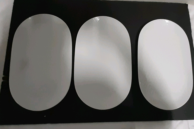 New, 3 Bauscher Platters.