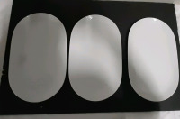 New, 3 Bauscher Platters.