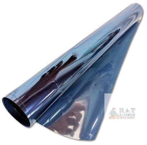 Rabitgoo One Way Window Film, Blue, Sun & Heat-Blocking Privacy Film 29.5" x 78.5,