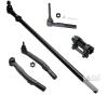 New 4WD Front 5pc Tie Rods Kit for 2005-2016 Ford F-250 F-350 Super Duty Outer Tie Rod Ends Adjusting Sleeve Drag Link & Pitman Arm Suspension Kit Replacement