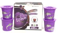 New 4-Pack Reusable Coffee Capsule K-Cup Coffee Filter Pod for Keurig 2.0 & 1.0 (3)