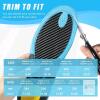 New Size 8.5-9 Men's Hapanun Carbon Fiber Shock Absorbing Professional Arch Supports Suitable for Basketball, Running, Cycling, Outdoor Hiking and Other Daily Sports - 2