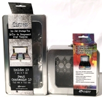 New Ranger Tom Holtz Ink Pad & Alcohol Ink Storage Tins.