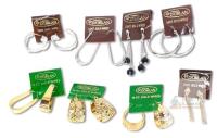 8 Pairs Vintage NOS D'ORLAN Pierced Earrings, 14K Gold Wires