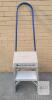 Louisville Ladder 2-Step Aluminum Step Stool with Handrail, 300 lb Capacity excellent condition - 3