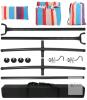 New Hammock with Stand, Ohuhu Double Hammock with Space Saving Steel Stand & Pillow 2 Person Hammocks with Portable Carrying Bag - 2