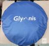 Glymnis Pop-Up Beach Tent, 3-4 Person, 86.6"x74.8"x53.1", UV 50+, Carry Bag, Blue - 3