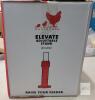 New - RentACoop Chick2Chicken 20lb BPA-Free 4-Medium Port Feeder - Includes Anti-Roost Cone, Slider Port Cover, Lid - 3
