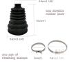 NEW Universal CV Joint Boot Installer Kit with Rubber Boot, Stainless Clamps & Claw Tool, X003L147BJ - 2