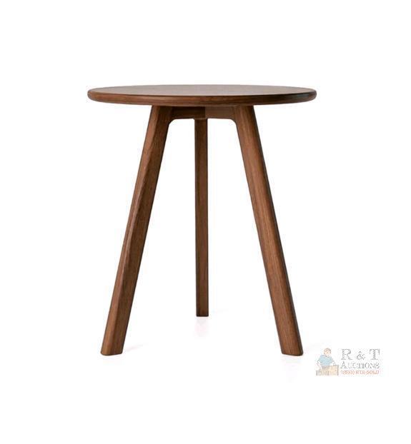 New Raico Japandi Walnut Side Table . Retail $180