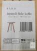New Raico Japandi Walnut Side Table . Retail $180 - 2