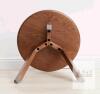 New Raico Japandi Walnut Side Table . Retail $180 - 5