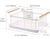 New Yamazaki Home Dish Drying Rack &ndash; Modern White Dish Rack for Kitchen Counter with Removable Drainer Tray and Cutlery Holder . Retail $135 . High Rating - 2