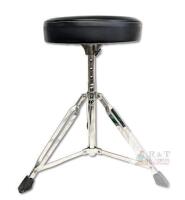 Westbury Double Braced Adjustable Swivel Drum Stool, 17.5" - 22", Scuffs to Seat, One Hole On Side Bottom