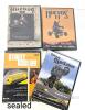 Hardcover 2007 NASCAR Family Album by HA Branham & 6 DVDs Including "3" Starring Barry Pepper as Dale Earnhardt & RACE The Jesse Owens Story, Sone DVDs Still Sealed - 3