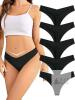 New Size Small Women's 6-Pack Arfolers Seamless Bikini Cheeky Underwear V-Cut Workout Panties Invisible No Show Hipster Cute Ladies Panties