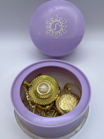Two Vintage CARAVELLE Pendant Watches in Starlet powder case