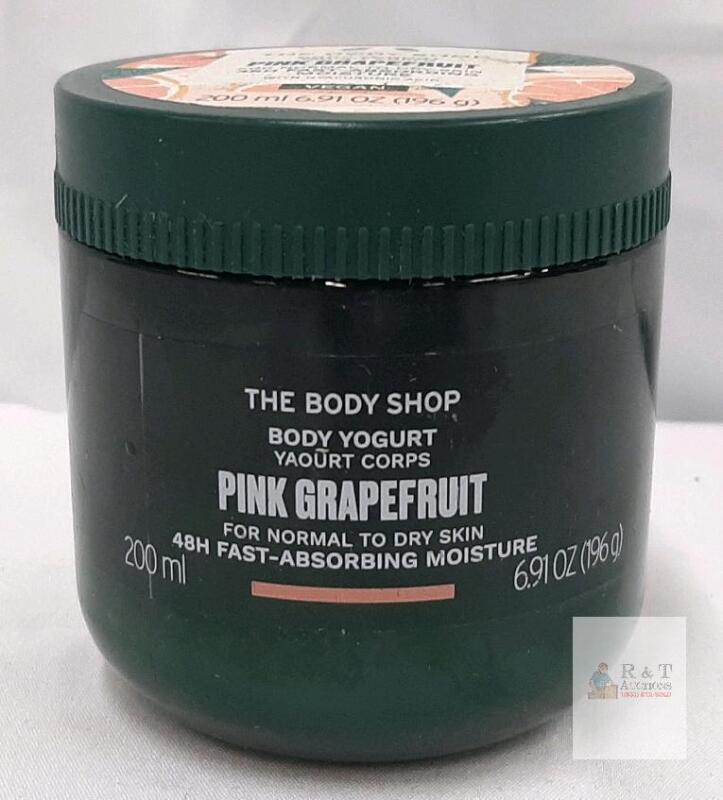 The Body Shop Pink Grapefruit Body Yogurt 200ml Vegan Moisturizer,