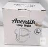 Aventik Cup Hold (Large) &ndash; Black, Adjustable Clamp, Fits Bottles/Mugs up to 3.85" Diameter
