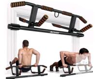 StoneGrit Multi-Grip Doorway Pull-Up Bar, 500 lbs Capacity, Adjustable Width 21.65&ndash;36.22 in NEW
