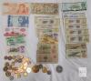 World Bank Notes & Coin / Token Lot . See photos