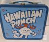 Hawaiian Punch Blue Metal Lunch Box, 7.75" Tin, Punchy Mascot, Early 2000s, Collectible