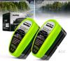 New Smilcha Automotive Oil Film Cleaning Brush, 2025 New 2.0 Green 2&times; 150ml Oil Film Wipe, Car Glass Oil Film Cleaner for Windshield, Oil Film Cleaning Brush, Glass Oil Film Remover, Improves Clarity