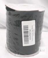 Black Double Fold Bias Tape Roll, 1/2" Wide, 50 Yards, X004P867GZ,