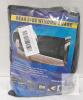 New - 4pc. Large Rear Side Window Shade for Most Cars SUVs, Polyester Mesh, Full-Cover, Black .
