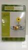 Home Collection Maison Semi-Circle Tempered Glass Wall Shelf 12" x 8" new