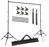 Adjustable Photography Backdrop Stand Kit, 10x7 ft, Model X004TNEZHT