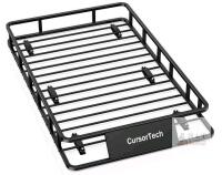 CursorTech Roof Rack Basket 64x39x6 in, Steel, Universal Fit, Black, Mounting Kit Included as new in box