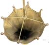 Vintage Brass Finish Umbrella Stand 29.5" - 3
