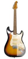GWL George Washburn Limited 6 String Electric Guitar - 13" &times; 39" Untested, Scuffs Near Bottom, Crayon Marks on Body