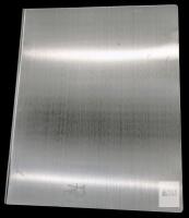 New Large Stainless Steel Cutting Board / Tray With Lip On One Side, 15.75" &times; 19.7"