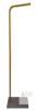 Large 67" Tall Metal Gold Coat Racks, Standing Coat Rack with Heavy Base, Modern Coat Tree with Crossbar, Entryway Coat Racks for Handbags, Clothing
