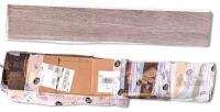 19pcs New Art3d Self-Adhesive Grey Oak-Style Flooring 6" &times; 36"