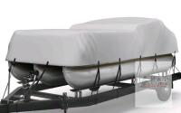 KEMIMOTO Pontoon Boat Cover 17-20ft, Heavy Duty 600D