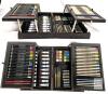 Art101 Drawing & Painting Kit, Oil, Acrylic & Watercolor Paints, Paintbrushes, Oil Pastels, Pencil Crayons ++ Barely Used
