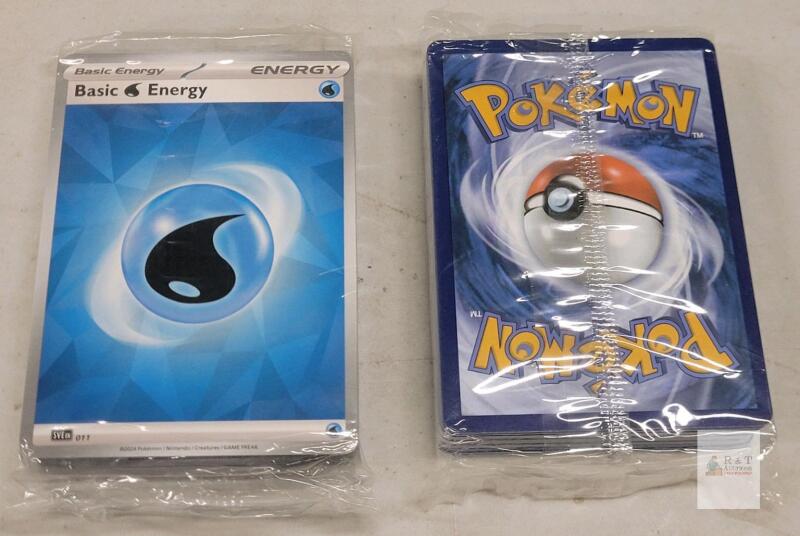 Two (2) Sealed POK&Eacute;MON Trading Card Game Card Clear Packs