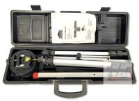 Jobmate 57-4537-6 Laser Level With Adjustable Tripod & Case, Untested