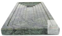 Green Marble Vanity Tray : 11.75&Prime; &times; 6&Prime; &times; 0.75" Tall